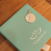 Virgen de las Nieves - medalla clásica 17mm